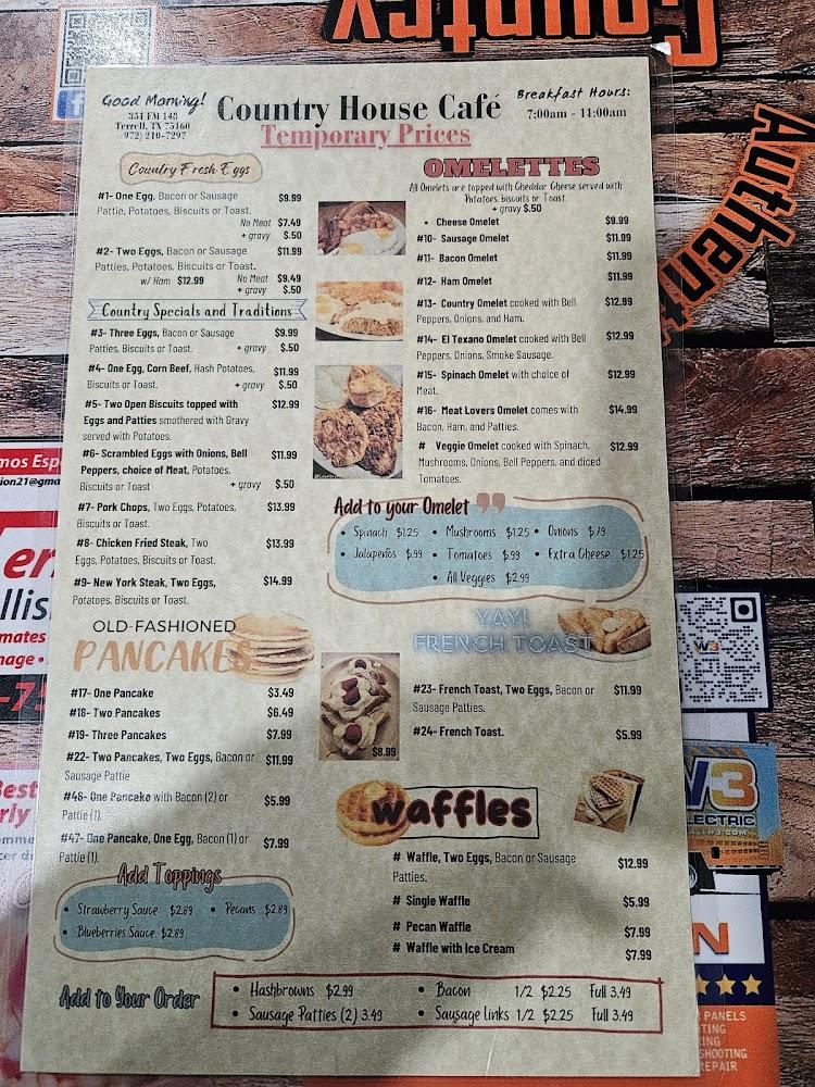 Country House Cafe Menu image 3